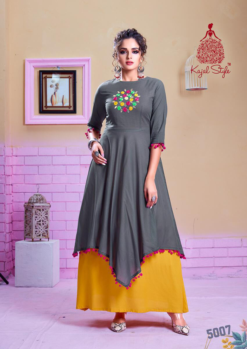 F.Season's Vol-5 Kajal Style Rayon Wholesale Kurti F.Season's Vol-5 Kajal Style Rayon Wholesale Kurti
